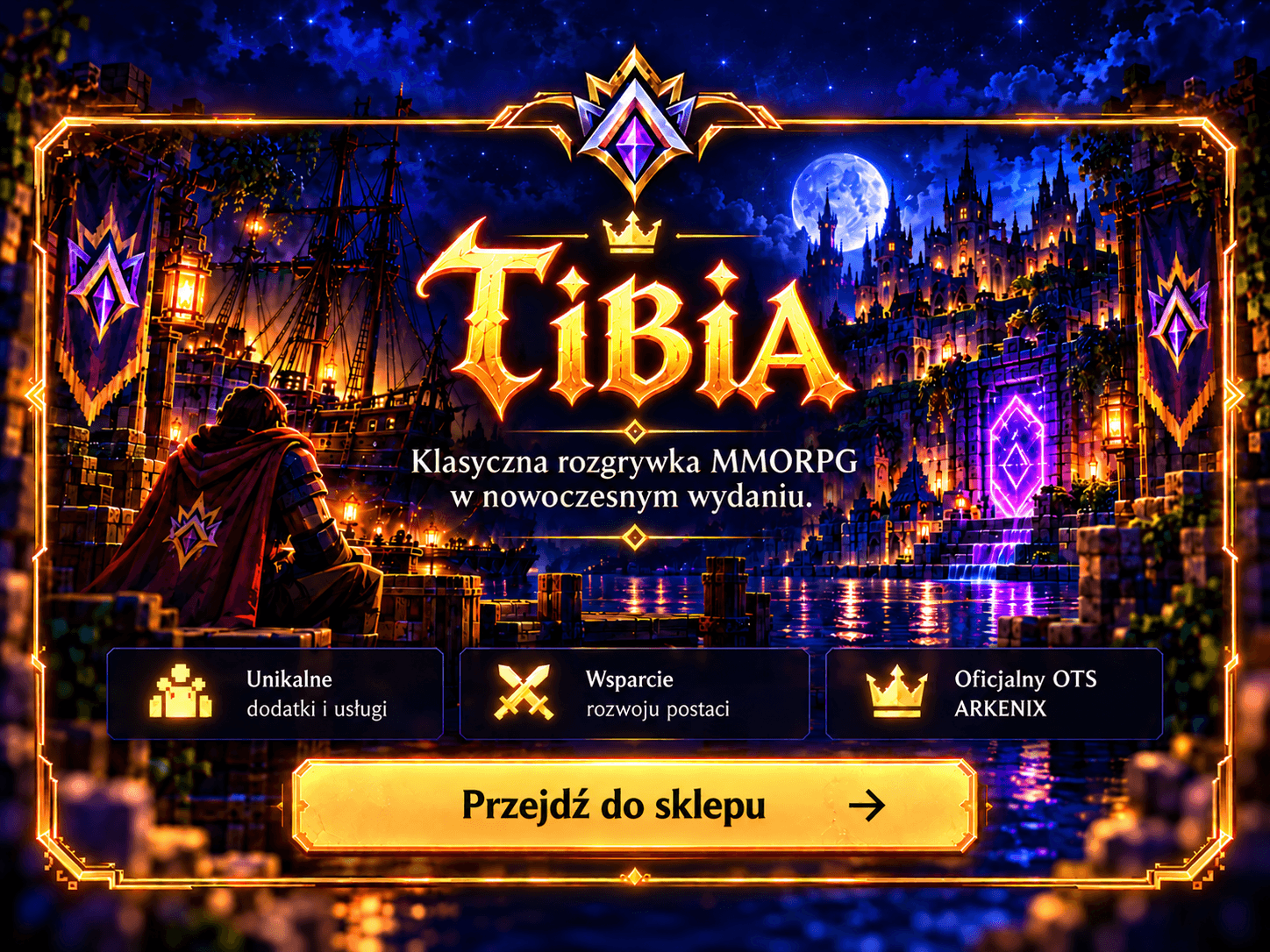 Tibia — przejdź do sklepu